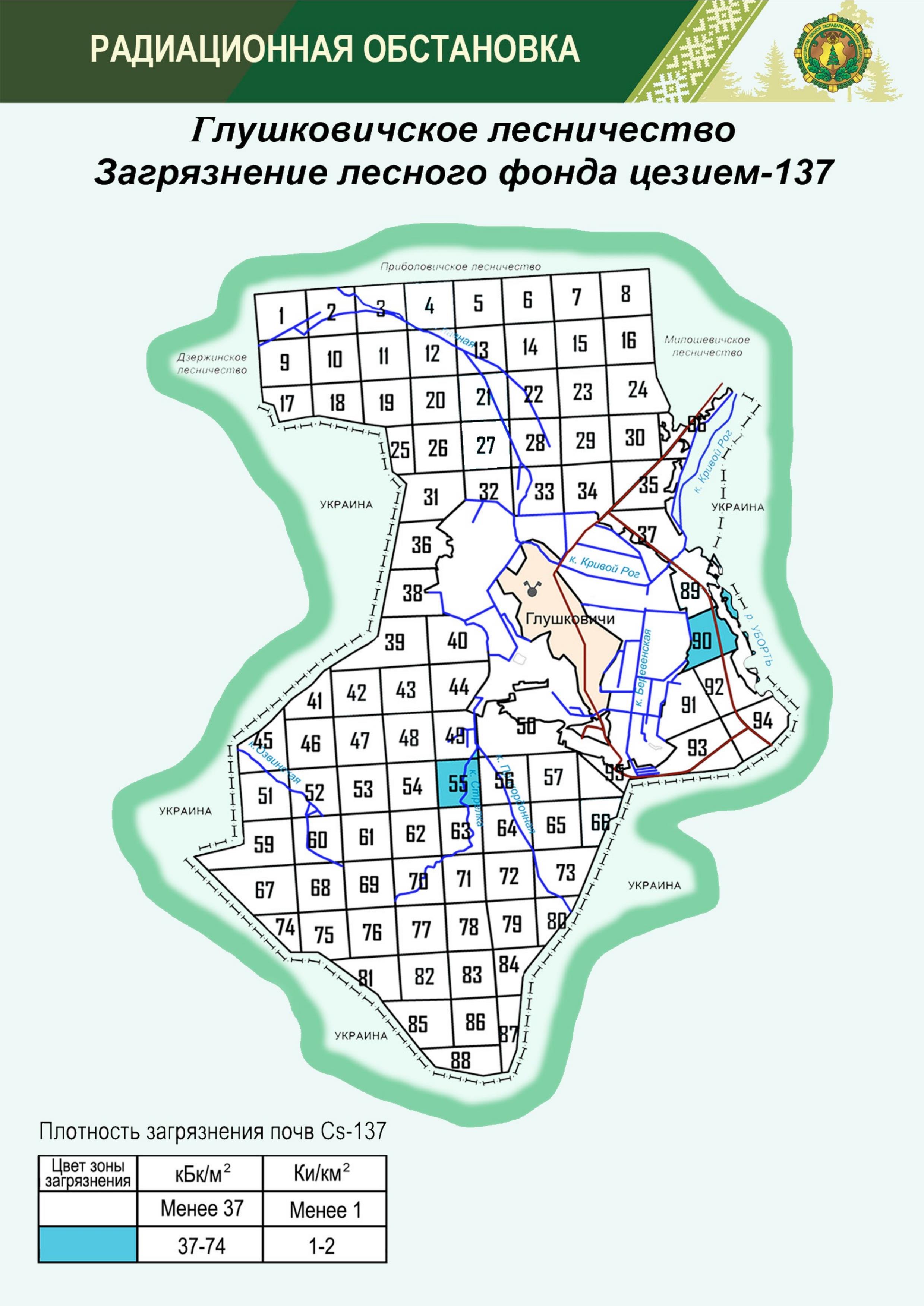 Глушковичское л во 1225